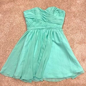 NWT strapless mint cocktail/bridesmaids dress